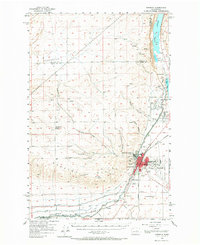 Ephrata 1956 topographic map thumbnail