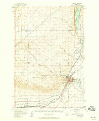 Ephrata 1956 topographic map thumbnail