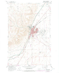 Ephrata 1956 topographic map thumbnail