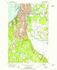 Everett 1953 topographic map thumbnail