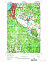 Everett 1953 topographic map thumbnail