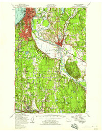 Everett 1953 topographic map thumbnail