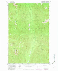 Evergreen Mtn 1965 topographic map thumbnail