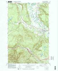 Fall City 1993 topographic map thumbnail