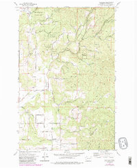 Foothills 1973 topographic map preview