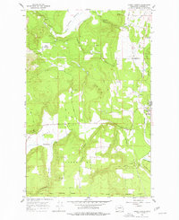 Forest Center 1965 topographic map thumbnail