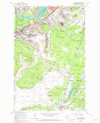 Fort Lewis 1959 topographic map thumbnail