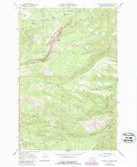 Foundation Ridge 1967 topographic map thumbnail