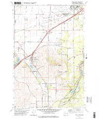 Four Lakes 1973 topographic map thumbnail