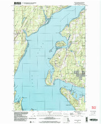 Fox Island 1997 topographic map thumbnail