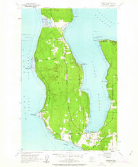 Freeland 1953 topographic map preview