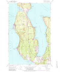 Freeland 1953 topographic map preview