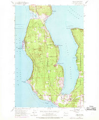 Freeland 1953 topographic map thumbnail