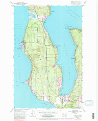 Freeland 1953 topographic map preview