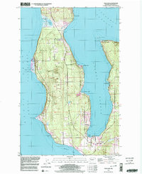 Freeland 1998 topographic map thumbnail