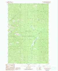 Friedlander Meadows 1989 topographic map thumbnail