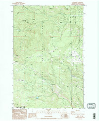 Frost Mtn 1985 topographic map preview