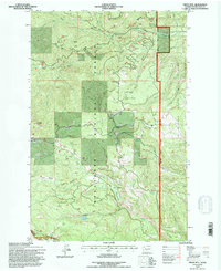 Frost Mtn topographic map thumbnail