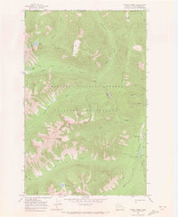 Frosty Creek 1969 topographic map thumbnail