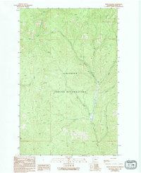 Frosty Meadow 1989 topographic map thumbnail