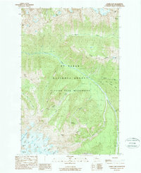 Gamma Peak 1988 topographic map thumbnail