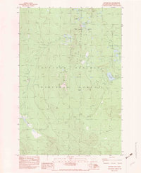 Gifford Peak 1983 topographic map thumbnail