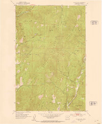 Gillette Mtn 1952 topographic map thumbnail
