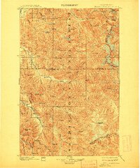 Glacier Peak 1901 topographic map thumbnail