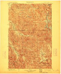 Glacier Peak 1901 topographic map thumbnail