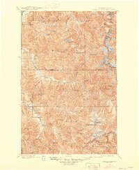 Glacier Peak 1901 topographic map thumbnail