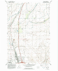 Glade 1992 topographic map preview