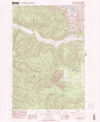 Goat Mountain 1983 topographic map thumbnail