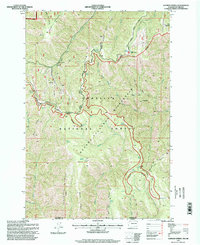 Godman Spring 1995 topographic map thumbnail