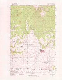 Goldendale 1957 topographic map thumbnail