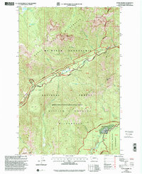 Goose Prairie 2000 topographic map thumbnail