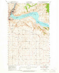 Grand Coulee Dam 1948 topographic map thumbnail