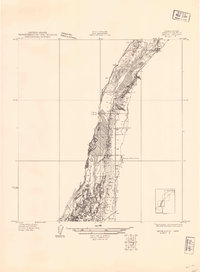 Grand Coulee Sheet 3 topographic map thumbnail