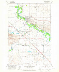 Granger 1965 topographic map thumbnail