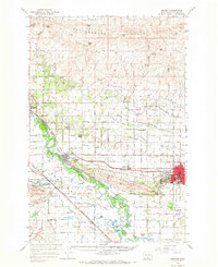 Granger 1965 topographic map thumbnail