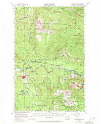 Granite Falls 1956 topographic map thumbnail
