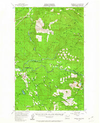 Granite Falls 1956 topographic map thumbnail
