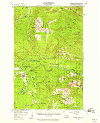 Granite Falls 1956 topographic map thumbnail