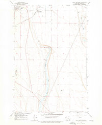 Grant Orchards 1956 topographic map thumbnail