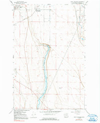 Grant Orchards 1956 topographic map thumbnail