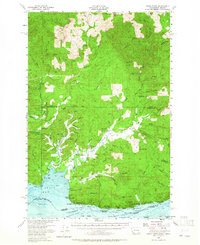 Grays River 1955 topographic map thumbnail