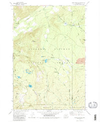 Green Mountain 1970 topographic map thumbnail