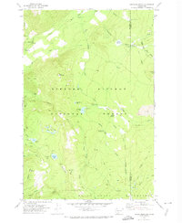 Green Mountain 1970 topographic map thumbnail