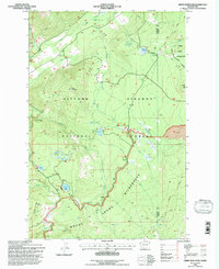 Green Mountain 1994 topographic map thumbnail