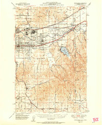 Greenacres 1951 topographic map thumbnail