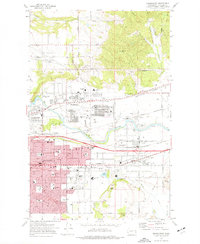 Greenacres 1973 topographic map preview
